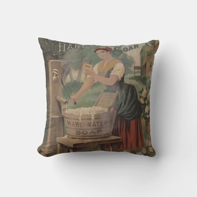 Coussin Lancer l'oreiller Vintage (Recto)