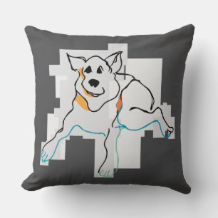 Coussin Lancez un berger allemand...