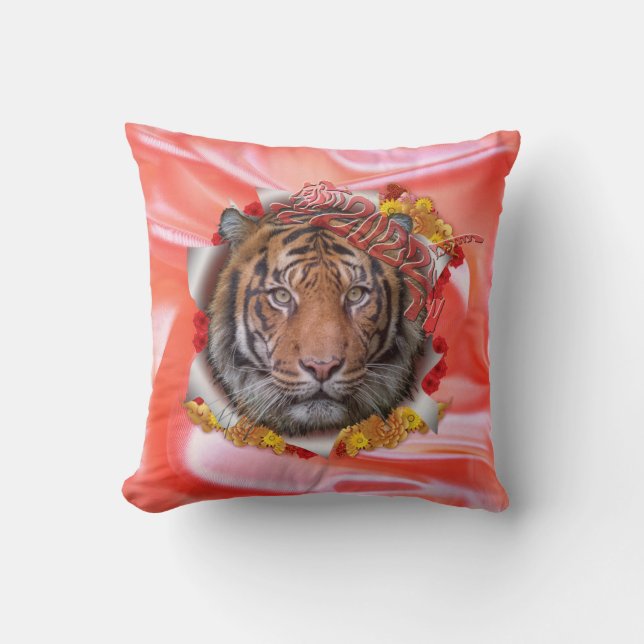 Coussin L'année du tigre (Recto)
