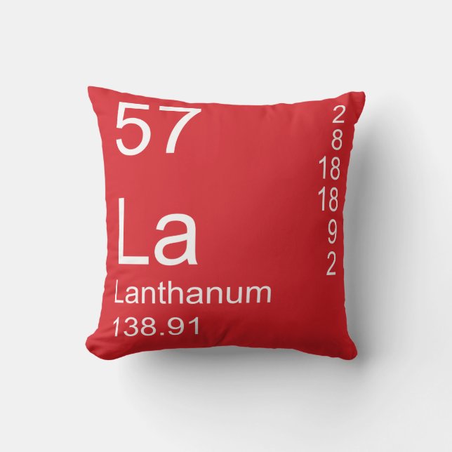 Coussin Lanthanum (Recto)