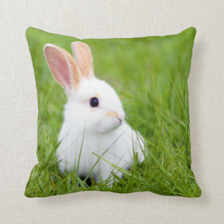 Coussin Lapin blanc