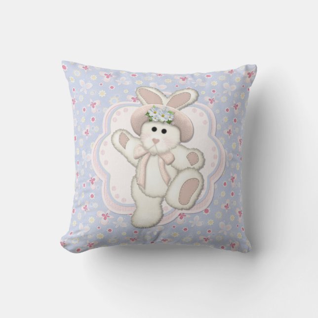 Coussin Lapin de campagne doux (Recto)