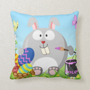 Coussin Lapin de Pâques avril