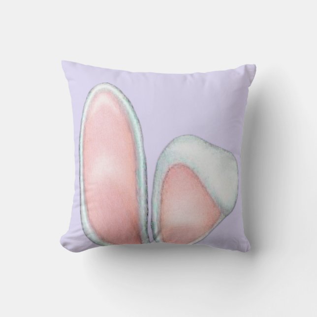 Coussin Lapin Oars Lavender (Recto)