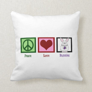 Coussin Lapins mignons