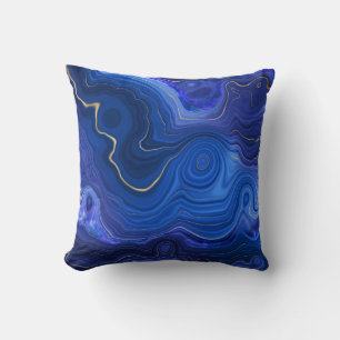 Coussin Lapis Lazuli Lance Pillow
