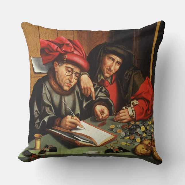 Coussin L'argent Lenders (huile sur le panneau de chêne) (Recto)