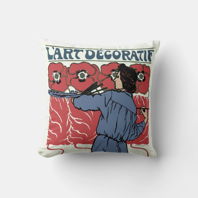 Coussin L'Art Decoratif (Recto)