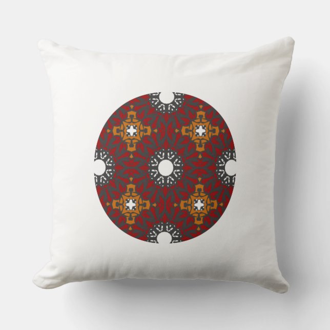 Coussin L'art kaléidoscope du quatrième volume (Recto)