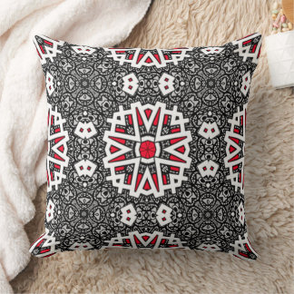 Coussin L'art kaléidoscope du seizième volume dix-huit
