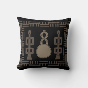 Coussin L'art tribal africain Abstrait