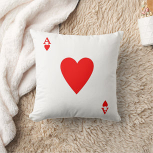 Coussin L'as des coeurs