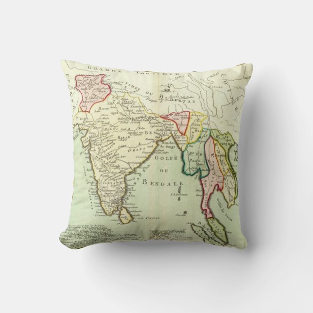 Coussin L'Asie, Thaïlande (Recto)