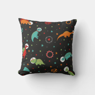 Coussin L'astronaute Dinosaure dans l'espace