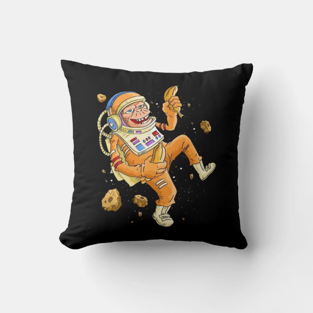 Coussin L'astronaute Monkey Space (Recto)