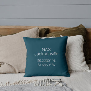 Coussin Latitude Longitude NAS Jacksonville