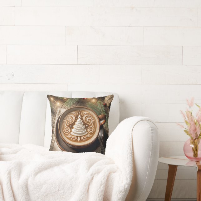 Coussin Latte de l'arbre de Noël (Canapé)