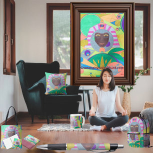 Coussin L'Auto-Soins Est Un Voyage Vers La Radiance