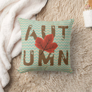 Coussin L'automne moderne désorganisé