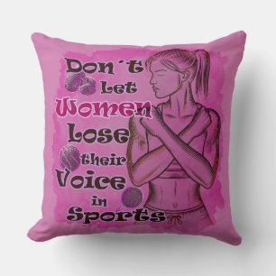 Coussin L'autonomisation des femmes. Les femmes parlent d'