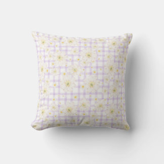 Coussin Lavande Daisy Printemps