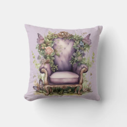 Coussin Lavender Fairy Dreams Butfly Chair