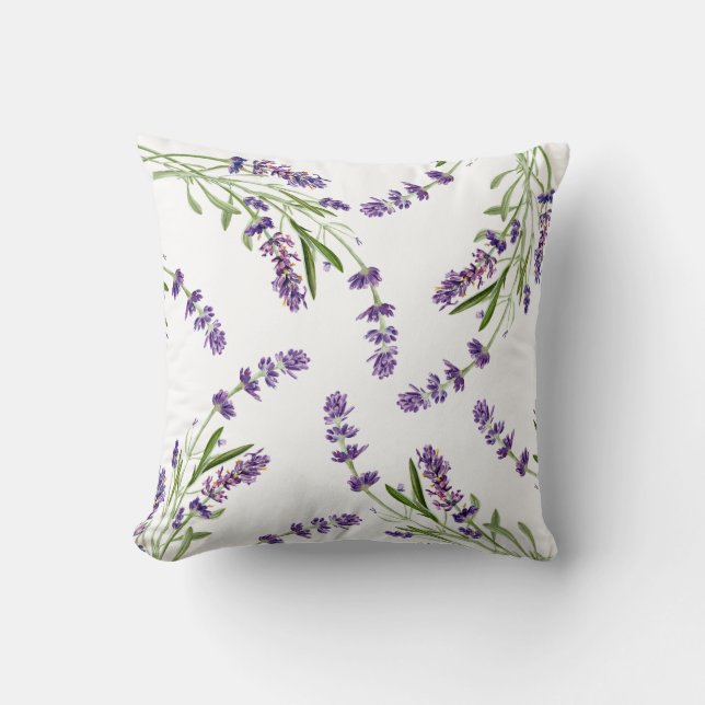 Coussin Lavender Serenity (Recto)