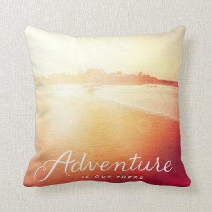 Coussin L'aventure est là
