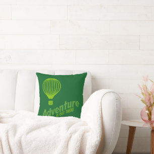 Coussin L'aventure est là 2