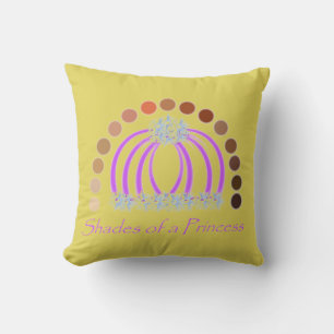 Coussin LavishlySur Les Ombres D'Une Princesse Maquiller A