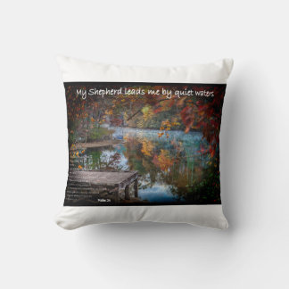 Coussin Le 23ème Psaume en tapisserie