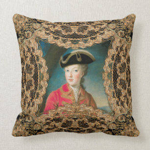 Coussin Le baroque de la jeunesse de Marie Antoinette