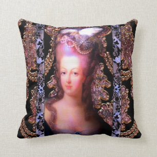 Coussin Le baroque français de plume de Ladee