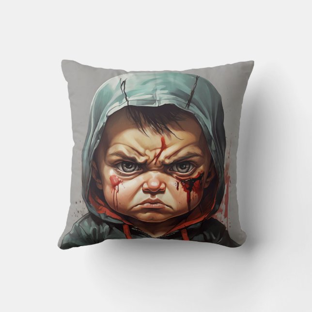 Coussin le bébé vengeur (Verso)