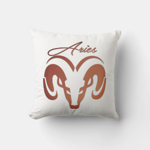 Coussin Le bronze porte le bélier Zodiac