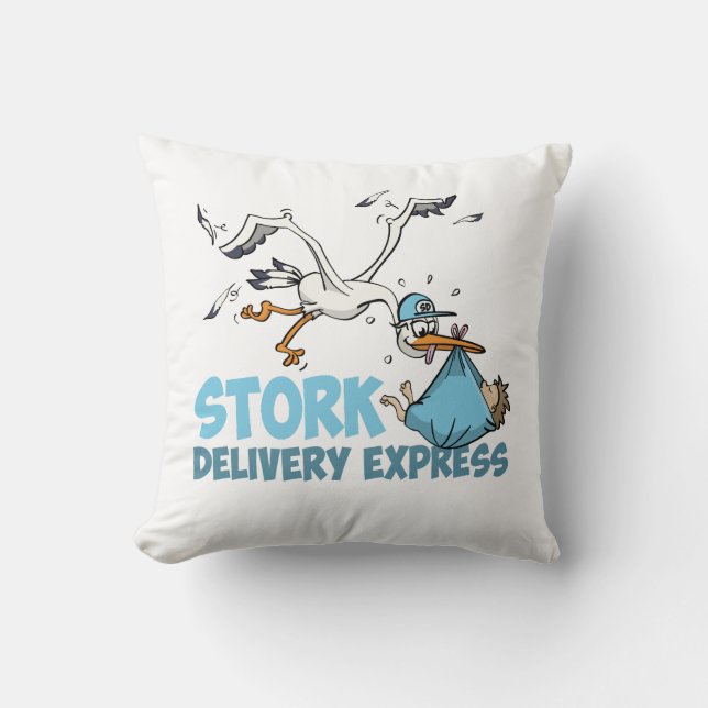 Coussin Le Cavalier est express (Recto)