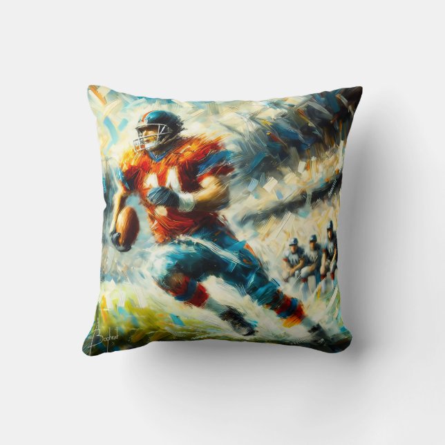 Coussin Le Champion (Verso)