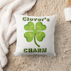 Coussin Le Charme du Trèfle de la Saint-Patrick