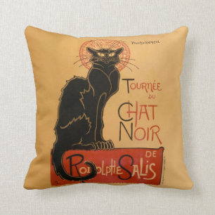 Coussin Le Chat Noir