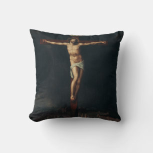 Coussin Le Christ en croix par Gillis Mostaer