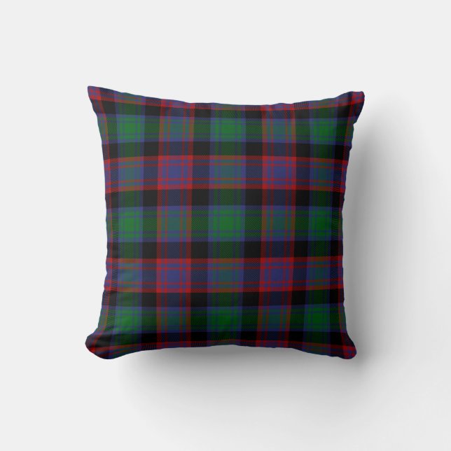 Coussin Le Clan écossais Alexander Hunting Tartan Plaid (Recto)