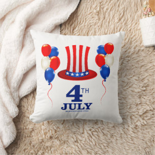 Coussin Le classique de la fête de l'indépendance du 4 jui
