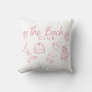 Coussin Le Club Bach - Conception d'enterrement de vie de 
