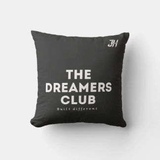 Coussin Le Club des Rêveurs : Décoration Cyberpunk Surréal