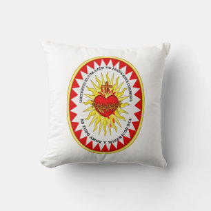 Coussin Le Coeur le plus sacré de Jésus