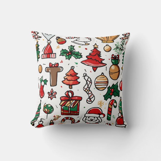 Coussin Le confort de Noël (Recto)