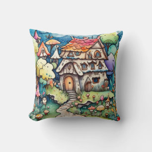 Coussin Le conte de fées dans le pays des fées