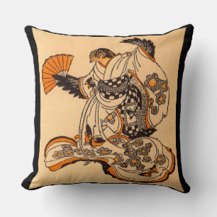 Coussin Le conte de fées japonais Le Tongue Coupe Éperon i
