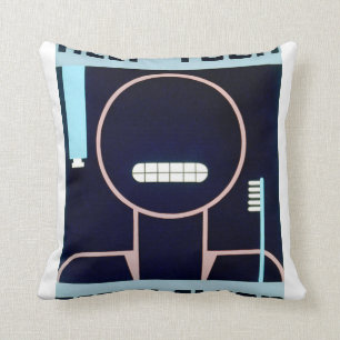 Coussin Le cru gardent votre affiche propre des dents FAP