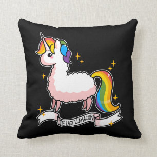 Coussin Le dernier Llamacorn